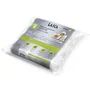 Laica Pack de 4 Rollos de Bolsa para Envasar al Vacío VT3513 20 x 600 cm