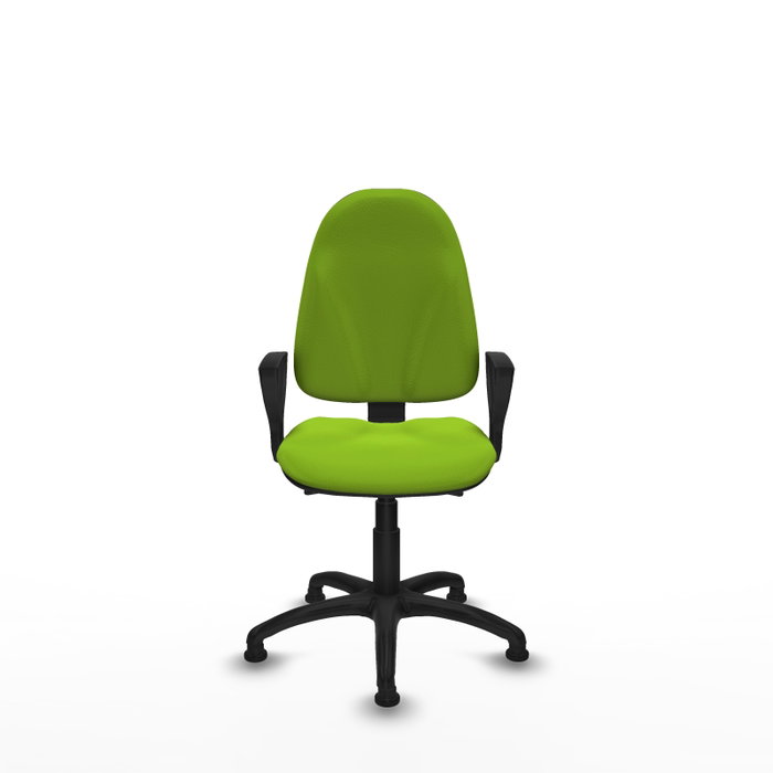 PIQUERAS Y CRESPO Silla de oficina Algarra color Pistacho con mecanismo Asincro