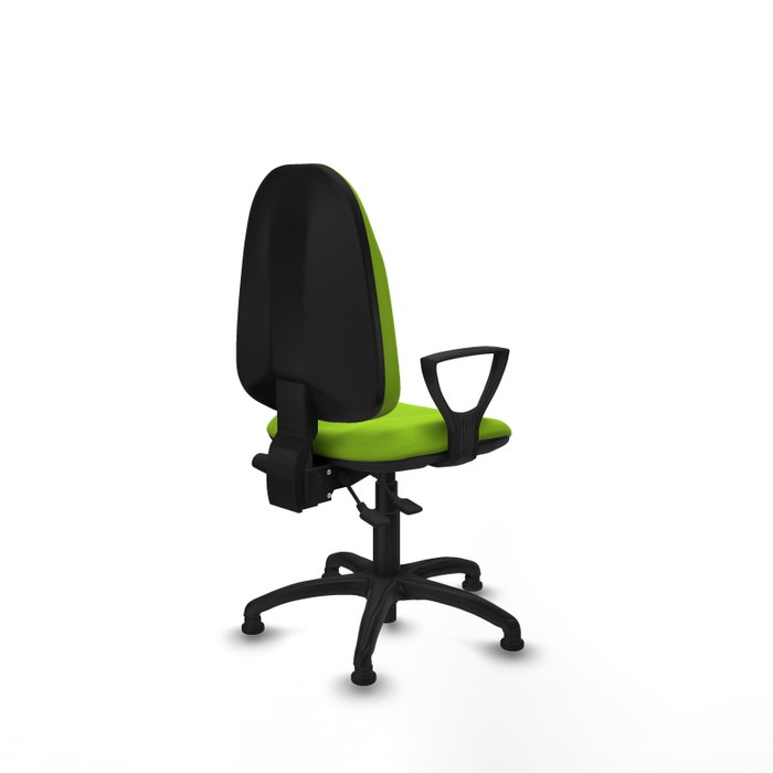 PIQUERAS Y CRESPO Silla de oficina Algarra color Pistacho con mecanismo Asincro