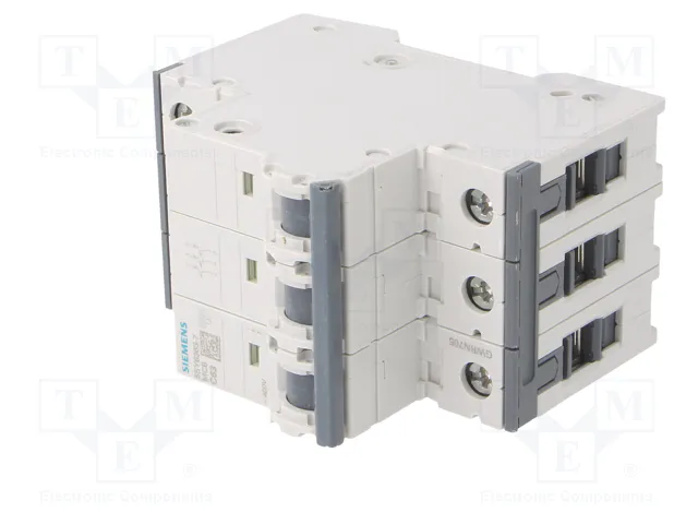 SIEMENS 5SY6363-7 Interruptor magnetotérmico 63A 3 polos 6kA SIEMENS 5SY6363-7 Interruptor magnetotérmico 63A 3 polos 6kA