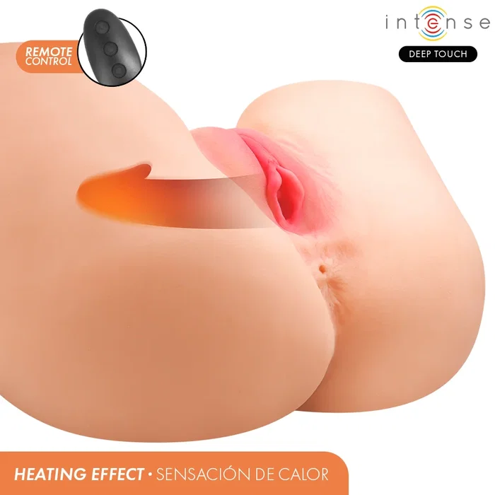Intense Julia Masturbador de Vagina y Ano con Succión, Calor y Vibración Intense Julia Masturbador de Vagina y Ano con Succión, Calor y Vibración