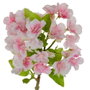 Ixia Rama de Flores Rosa PVC Jardín 40 cm