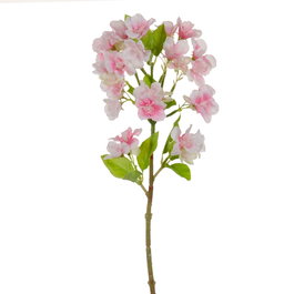 Ixia Rama de Flores Rosa PVC Jardín 40 cm