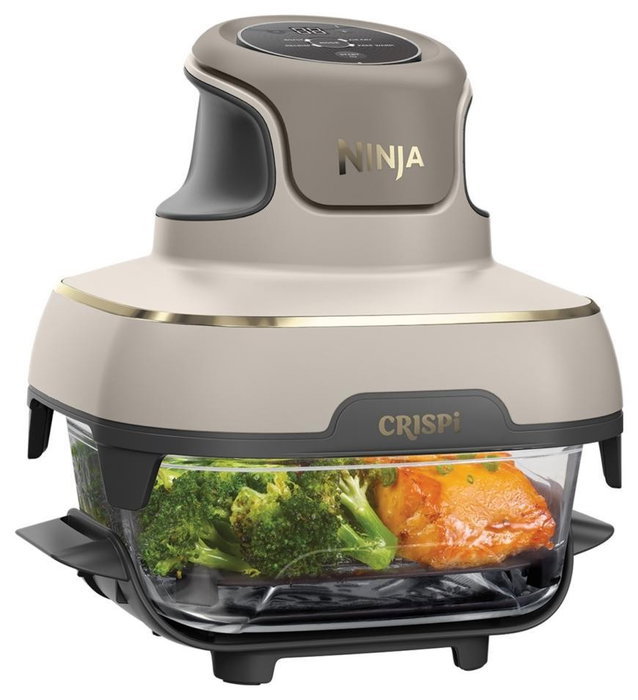 Ninja CRISPi FN101EUST Freidora de Aire Caliente 3,8 L Gris Piedra Ninja CRISPi FN101EUST Freidora de Aire Caliente 3,8 L Gris Piedra