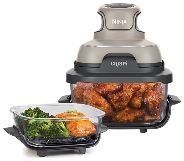 Ninja CRISPi FN101EUST Freidora de Aire Caliente 3,8 L Gris Piedra Ninja CRISPi FN101EUST Freidora de Aire Caliente 3,8 L Gris Piedra