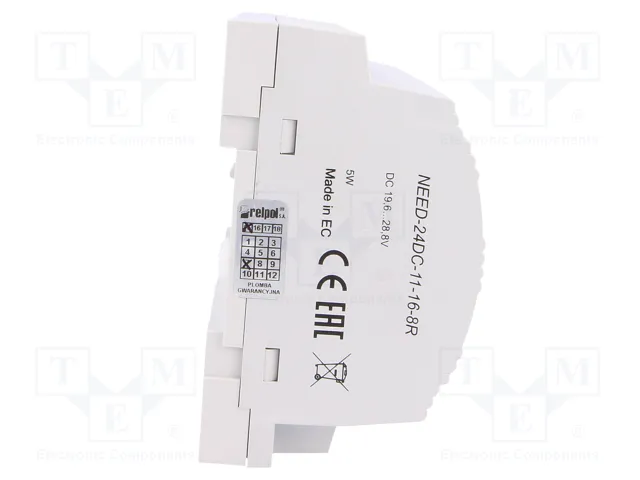 RELPOL Relé programable NEED 24V DC