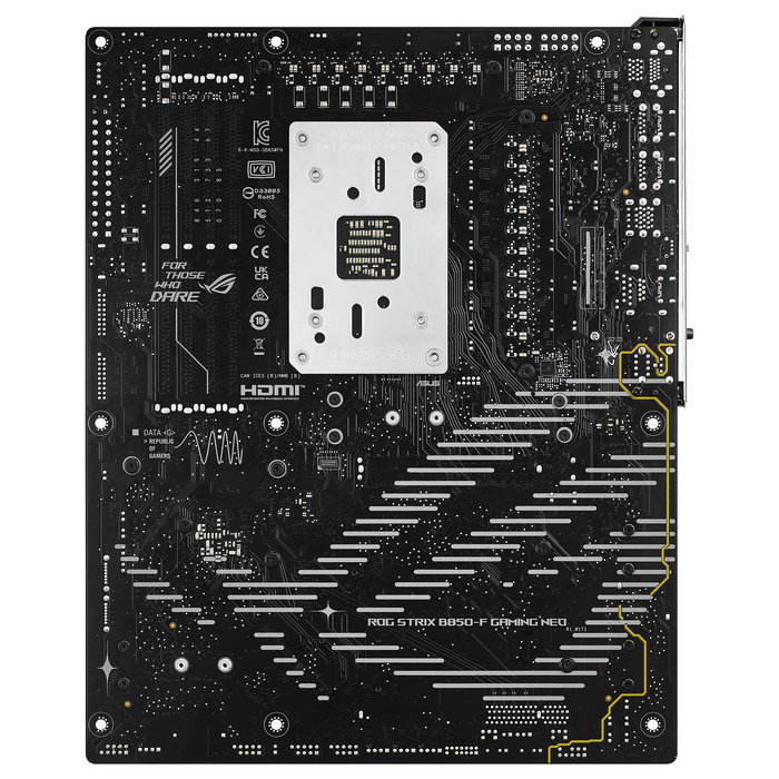 ASUS ROG STRIX B850-F GAMING WIFI7 NEO Placa Base ATX AMD AM5 DDR5 Socket para Ryzen 7000/8000/9000, 2.5G LAN, Wi-Fi 7, Bluetooth 5.4, 256 GB