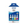 Epson Multipack de tintas 664 C13T66464A (Negro, Cian, Magenta, Amarillo)