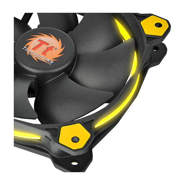 Thermaltake Riing 14 LED Yellow de 14 cm