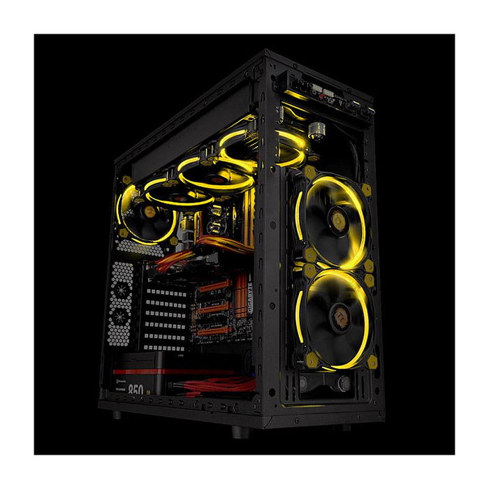 Thermaltake Riing 14 LED Yellow de 14 cm