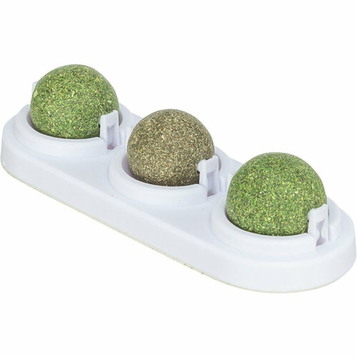 Juguete para gatos Trixie Blanco Verde Pelotas Juguete para gatos Trixie Blanco Verde Pelotas