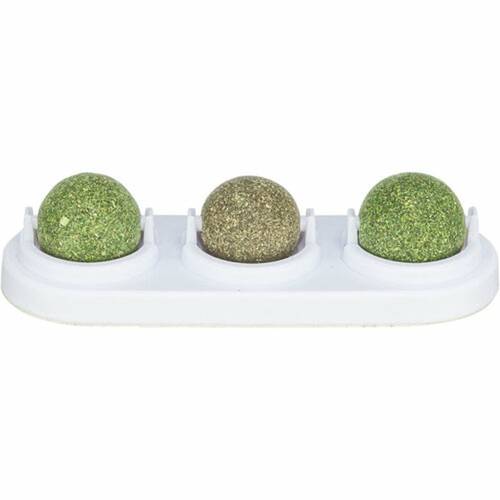 Juguete para gatos Trixie Blanco Verde Pelotas Juguete para gatos Trixie Blanco Verde Pelotas