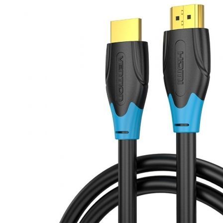 Vention AACBL Cable HDMI 2.0 Macho-Macho 10m 4K UHD Negro - Cable de Alta Velocidad para Transmisión de Video y Audio