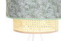 DKD Home Decor Lámpara de pie Palmeras Verde y Blanco
