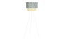 DKD Home Decor Lámpara de pie Palmeras Verde y Blanco