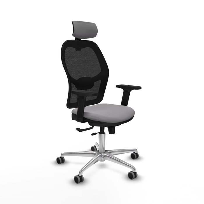 PIQUERAS Y CRESPO Silla de oficina Jorquera Gris y Negro PIQUERAS Y CRESPO Silla de oficina Jorquera Gris y Negro