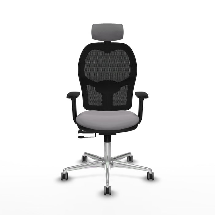PIQUERAS Y CRESPO Silla de oficina Jorquera Gris y Negro PIQUERAS Y CRESPO Silla de oficina Jorquera Gris y Negro