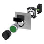 Siemens 3SU1900-0AT10-0AA0 Soporte de etiqueta plano