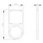 Siemens 3SU1900-0AT10-0AA0 Soporte de etiqueta plano