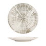 Summa Plato Llano Coupe Forest Blanco 27 cm - Plato de Gres para Vajilla (Set de 6)