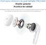 Xiaomi Redmi Buds 6 Active Auriculares True Wireless (TWS) Inalámbricos Bluetooth, Cancelación de Ruido, Batería hasta 30h, 14.2mm Diafragma Dinámico, Blanco, IPX4