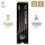 MSI Spatium M480 PRO 2 TB M.2 2280 NVMe SSD