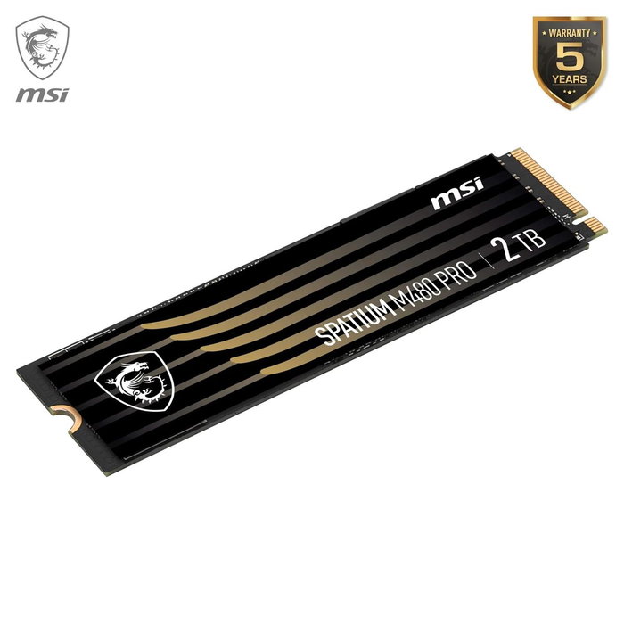 MSI Spatium M480 PRO 2 TB M.2 2280 NVMe SSD