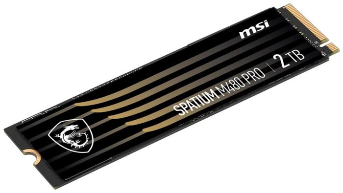 MSI Spatium M480 PRO 2 TB M.2 2280 NVMe SSD