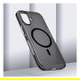 4smarts Funda Aero Design fr iPhone 17 schwarz, Referencia 541639, Compatible con MagSafe, Negro y Transparente, 16 cm (6.3")
