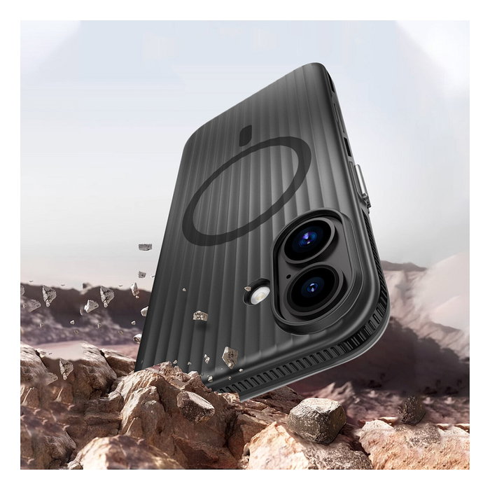 4smarts Aero Funda Diseño Transparente Negra Compatible con MagSafe para Apple iPhone 17 (6.3 pulgadas) - 541639 4smarts Aero Funda Diseño Transparente Negra Compatible con MagSafe para Apple iPhone 17 (6.3 pulgadas) - 541639