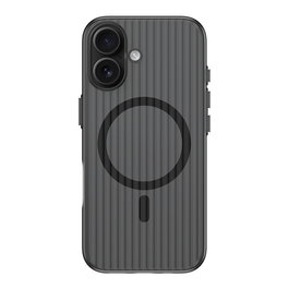 4smarts Funda Aero Design fr iPhone 17 schwarz, Referencia 541639, Compatible con MagSafe, Negro y Transparente, 16 cm (6.3")