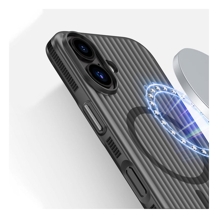 4smarts Aero Funda Diseño Transparente Negra Compatible con MagSafe para Apple iPhone 17 (6.3 pulgadas) - 541639 4smarts Aero Funda Diseño Transparente Negra Compatible con MagSafe para Apple iPhone 17 (6.3 pulgadas) - 541639