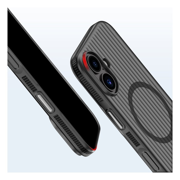 4smarts Aero Funda Diseño Transparente Negra Compatible con MagSafe para Apple iPhone 17 (6.3 pulgadas) - 541639 4smarts Aero Funda Diseño Transparente Negra Compatible con MagSafe para Apple iPhone 17 (6.3 pulgadas) - 541639