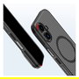 4smarts Funda Aero Design fr iPhone 17 schwarz, Referencia 541639, Compatible con MagSafe, Negro y Transparente, 16 cm (6.3")