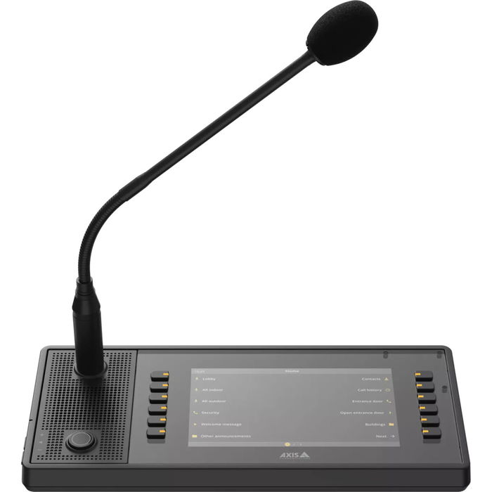 Micrófono axis tc6901 negro para conferencias