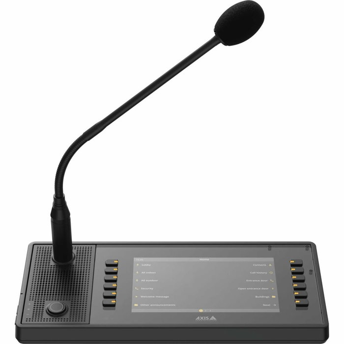 Micrófono axis tc6901 negro para conferencias