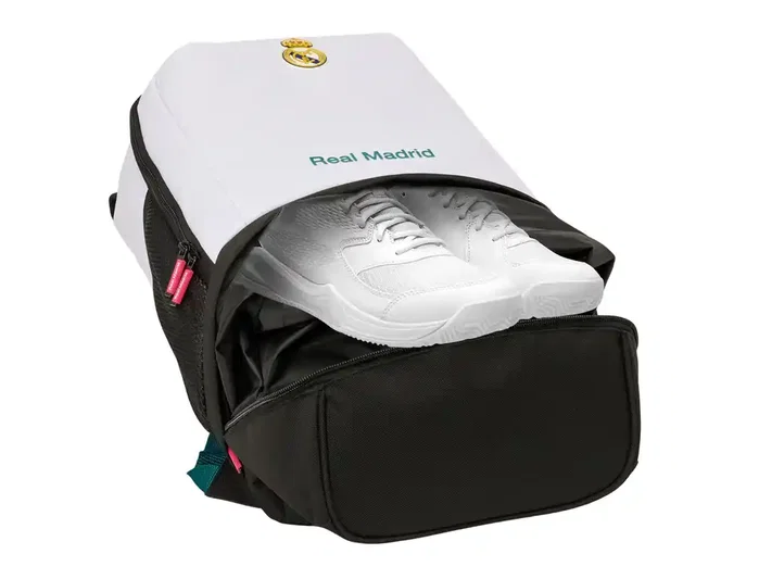Safta Mochila Zapatillero Real Madrid 26/27 de 51cm Safta Mochila Zapatillero Real Madrid 26/27 de 51cm