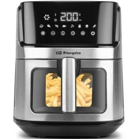 Orbegozo Freidora por Aire Airfryer Sin Aceite FDR 6520 18324OR 1700W Capacidad 6.5L