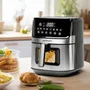 Orbegozo Freidora por Aire Airfryer Sin Aceite FDR 6520 18324OR 1700W Capacidad 6.5L