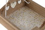 DKD Home Decor Servilletero MDF y Metal Multicolor