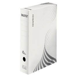 LEITZ Archivboxen easyboxx blanco 8,0 x 35,0 x 25,0 cm, 25 unidades