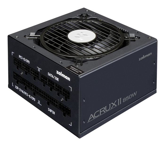 Zalman ACRUX II 850W ATX 80 PLUS Platinum 24-pin Negro