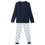 Cerdá Pijama Largo Single Jersey Stitch S Azul