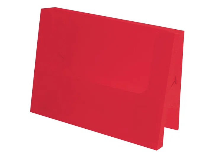 Liderpapel Carpeta Portadocumentos Polipropileno Din A4 Rojo Translucido Lomo 50 mm