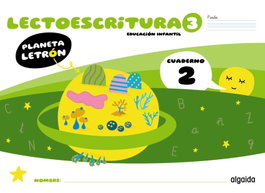 Planeta Letrón. Lectoescritura. Nivel 3. Cuaderno 2. Pauta, Francisca Pino Mures - ALGAIDA