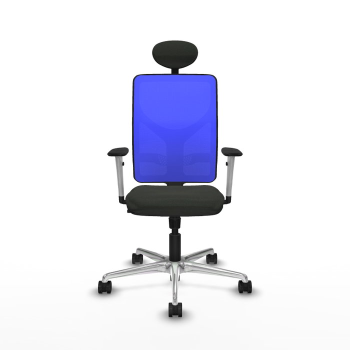 PIQUERAS Y CRESPO Silla de oficina Motilla con mecanismo Sincro, Azul y Negro PIQUERAS Y CRESPO Silla de oficina Motilla con mecanismo Sincro, Azul y Negro