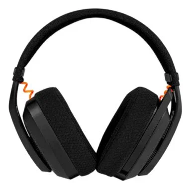 Krom Auriculares Gaming Kanji Inalámbricos Bluetooth 5.3 y Alámbricos Diadema PC PS5 Switch Negro con Micrófono 40mm