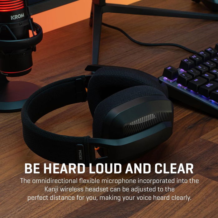 Micrófono Krom NXKROMKANJIBK Negro