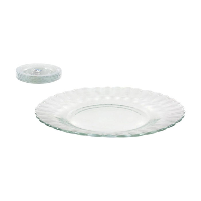 Plato de Postre Duralex Paris Ø 20 cm (48 Unidades)