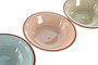 DKD Home Decor Platos de Loza Surtidos 21,5x21,5x5,5 cm